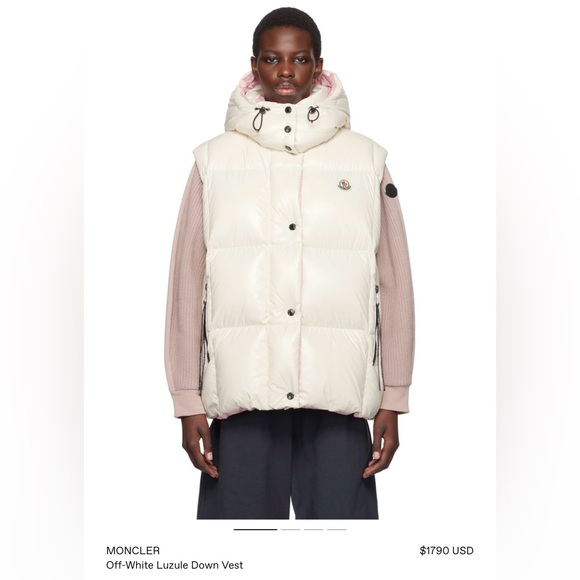 MONCLER
Off-White Luzule Down Vest - Picture 10 of 14